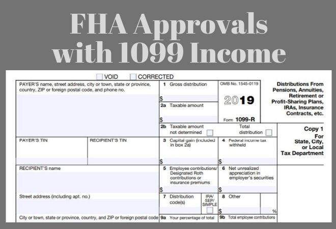 FHA Loan with 1099 Income - FHA Lenders