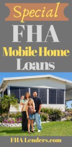 fha manufactured and mobile home guidelines