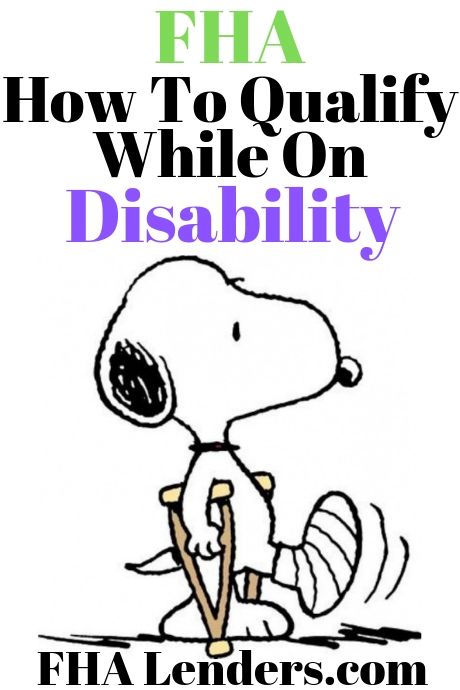 FHA disability income guidelines