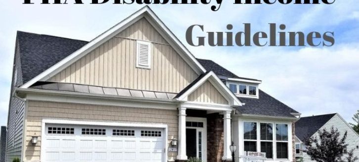 FHA Disability Income Guidelines