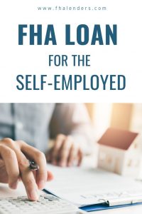 FHA loan for self employed