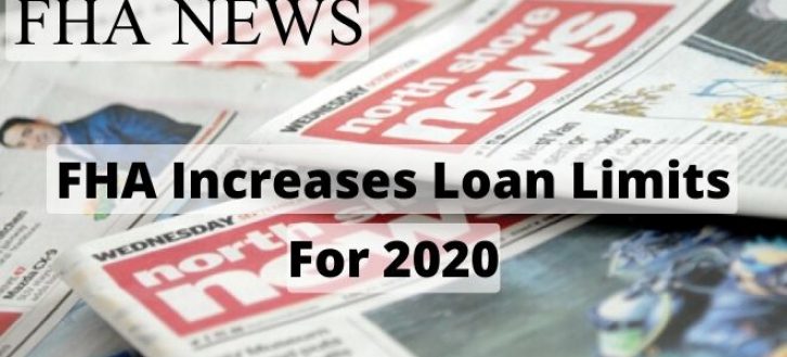 FHA Increases Loan Limits for 2020