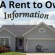 FHA Rent to Own Guidelines